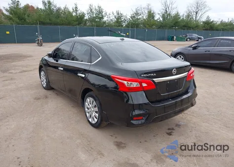 2017 Nissan Sentra Sv from USA, damaged, VIN 3N1AB7APXHY326718